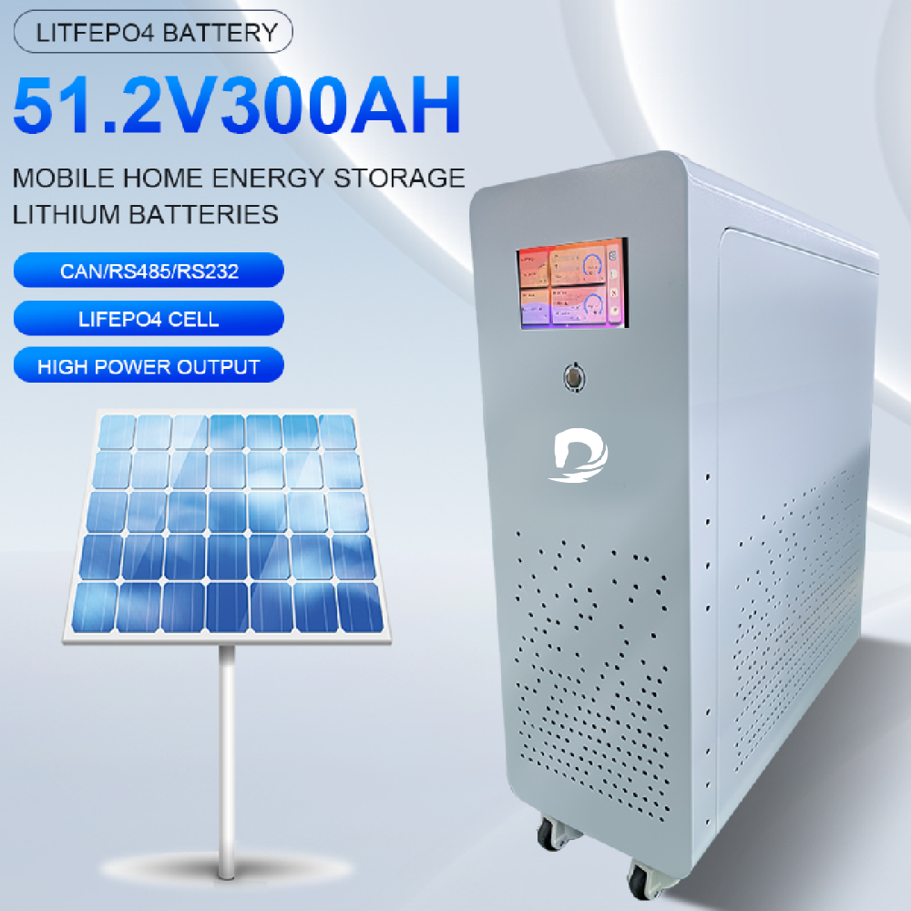 48V (51.2V) 300AH Mobile Home Energy Storage Lithium Batteries